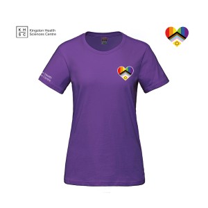 Women's Intersex-Inclusive Pride Heart T-Shirt