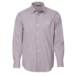 Mini Stripe Stretch Woven Shirt