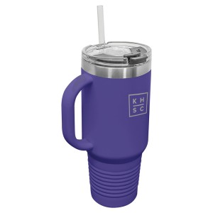 [NEW] Travel Mug with Handle and Straw