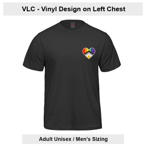 Unisex Pride Heart T-Shirt