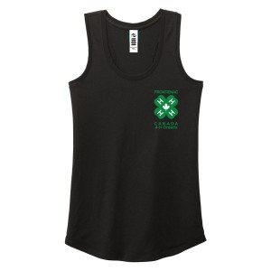 4H Club - KOI Element Triblend Racerback Ladies' Tank