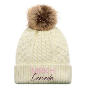 MRKH Acrylic Pom Pom Toque