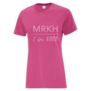 MRKH 1 in 5000 ATC Everyday Cotton Ladies' Tee