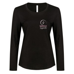 MRKH Supporter - Eurospun Ring Spun Long Sleeve Ladies Tee