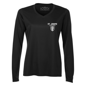 STJOSEPHCS - Pro Team Long Sleeve V-Neck Ladies' Tee