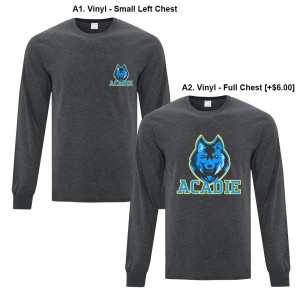 ACADIE - Longsleeve Tee (WOLF)