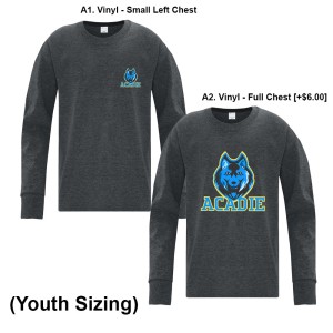 ACADIE - Youth Longsleeve Tee (WOLF)