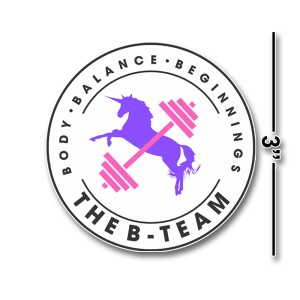 B-TEAM - Die Cut Vinyl Sticker