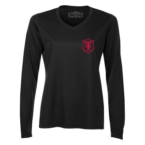 TRUEDELLPS - Pro Team Long Sleeve V-Neck Ladies' Tee