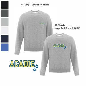 ACADIE - Crewneck Sweatshirt (ACADIE PAWS)