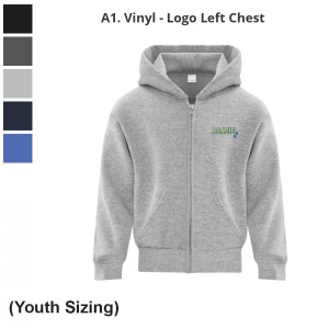 ACADIE - Fullzip Youth Hoodie (ACADIE PAWS)