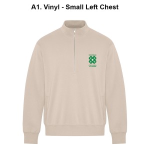 4H Club - Half Zip Sweatshirt