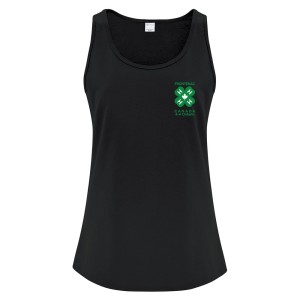 4H Club - Cotton Ladies Tank Top