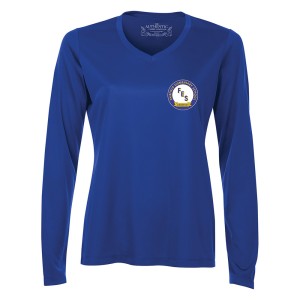 FAIRFIELD ES - Pro Team Long Sleeve V-Neck Ladies' Tee