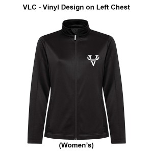 Vanier School Crest - CH Full Zip Ladies Jacket