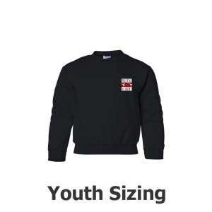 PDA - Gildan Youth Heavy Blend Crewneck Sweatshirt [Logo 1]