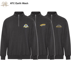 GlenburniePS - Earth Wash 1/4 Zip Sweatshirt