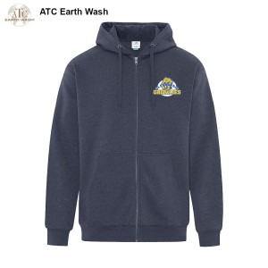 GlenburniePS - Earth Wash Tourbillon Full Zip Hoodie