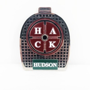 HACK - Hudson Antique Car Klub Metal Car Badge
