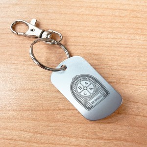 HACK - Metal Plate Keychain