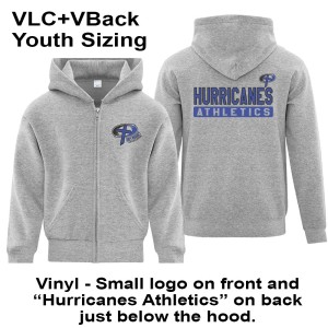 HRCS - ATC Fleece Full Zip Youth Hoodie