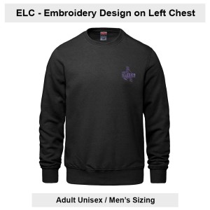 IllusionKSS - CREW Adult Crewneck Pullover Sweatshirt