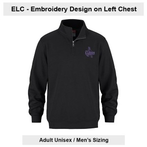 IllusionKSS - FLUX Adult 1/4 Zip Sweatshirt