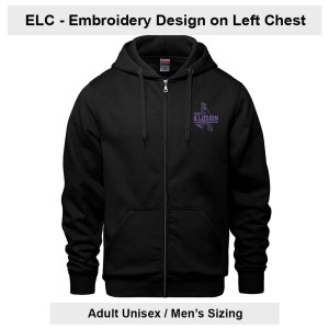 IllusionKSS - Surfer Adult Full Zip Hooded Sweatshirt