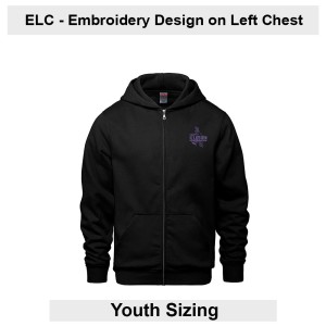 IllusionKSS - Surfer YOUTH Full Zip Hooded Sweatshirt
