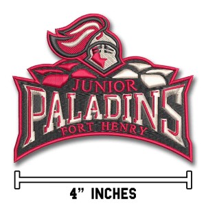 JrPALADINS - Team Embroidered Patch