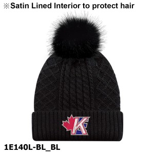 KEC - Pom Pom Toque with Satin Lining