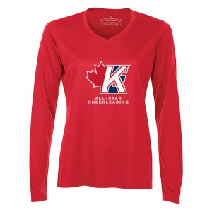 KEC- ProTeam Ladies Long Sleeve Sports Shirt