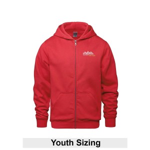 KingstonFair - SURFER YOUTH Full-Zip Hooded Sweatshirt