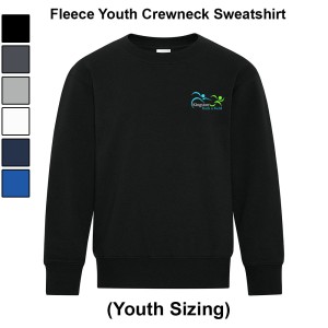 Kingston Track & Field - Crewneck Youth Sweatshirt