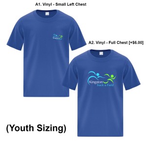 Kingston Track & Field - Cotton Youth Tee