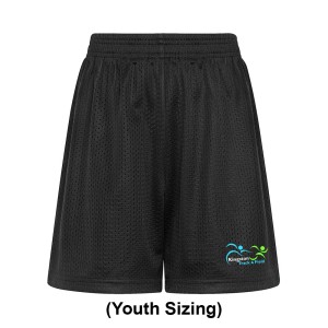 Kingston Track & Field - Pro Club 5inch Mesh Youth Shorts