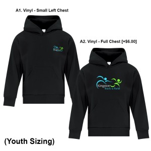 Kingston Track & Field - Pullover Youth Hoodie