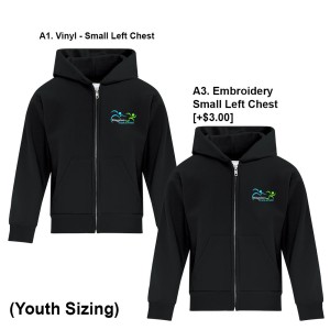 Kingston Track & Field - Fullzip Youth Hoodie