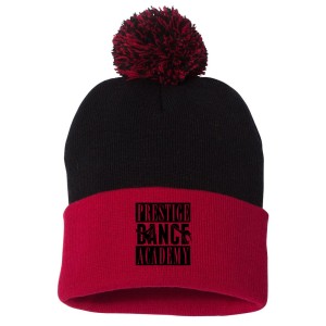 PDA  - 12inch Pom Pom Cuffed Beanie