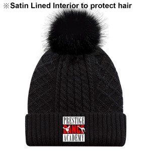 PDA - Pom Pom Toque with Satin Lining