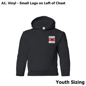 PDA - Gildan Youth Pullover Hoodie [Logo 1]