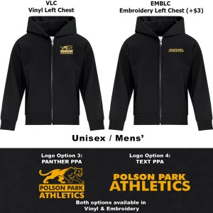 Polson Park Athletics - Fullzip Youth Hoodie