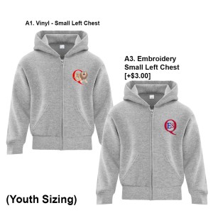QES - ATC Everyday Full Zip Youth Hoodie