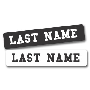 JrPALADINS - Hockey Jersey Name Bar