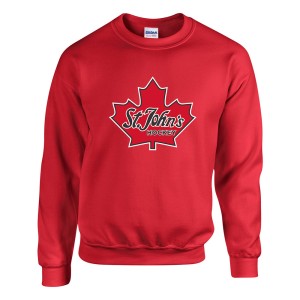 StJohnsHockey - Gildan Adult Heavy Blend Fleece Crew