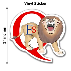QES - Die Cut Vinyl Sticker