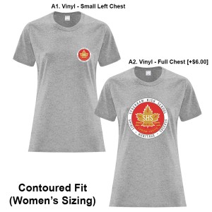 SydenhamHS - Cotton Ladies Tee (School Crest)