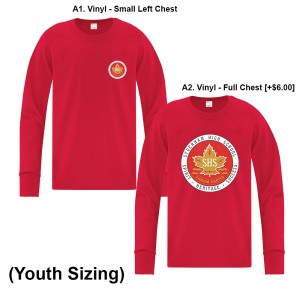 SydenhamHS - Youth Longsleeve Tee (School Crest)