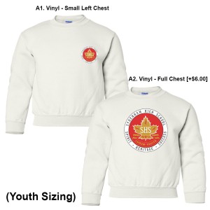 SydenhamHS - Youth Crewneck Sweater (School Crest)