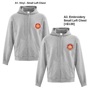 SydenhamHS - Fullzip Hoodie (School Crest)